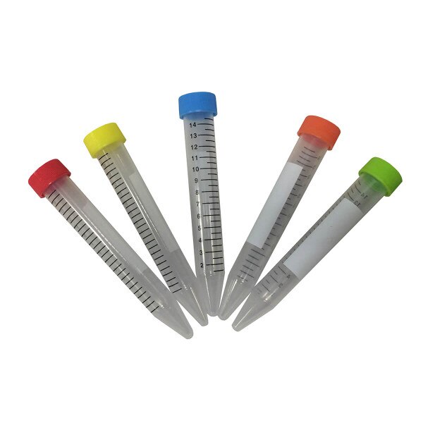 Multi-Color Centrifuge Tube, 15 mL